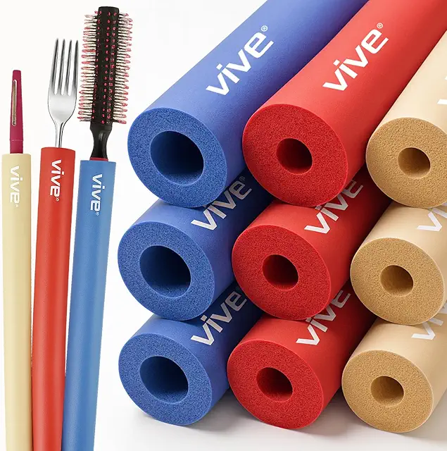 Foam Grip Tubing Assorted Sizes — local reference photo in HandTherapy.app catalog (education; not retailer packaging)
